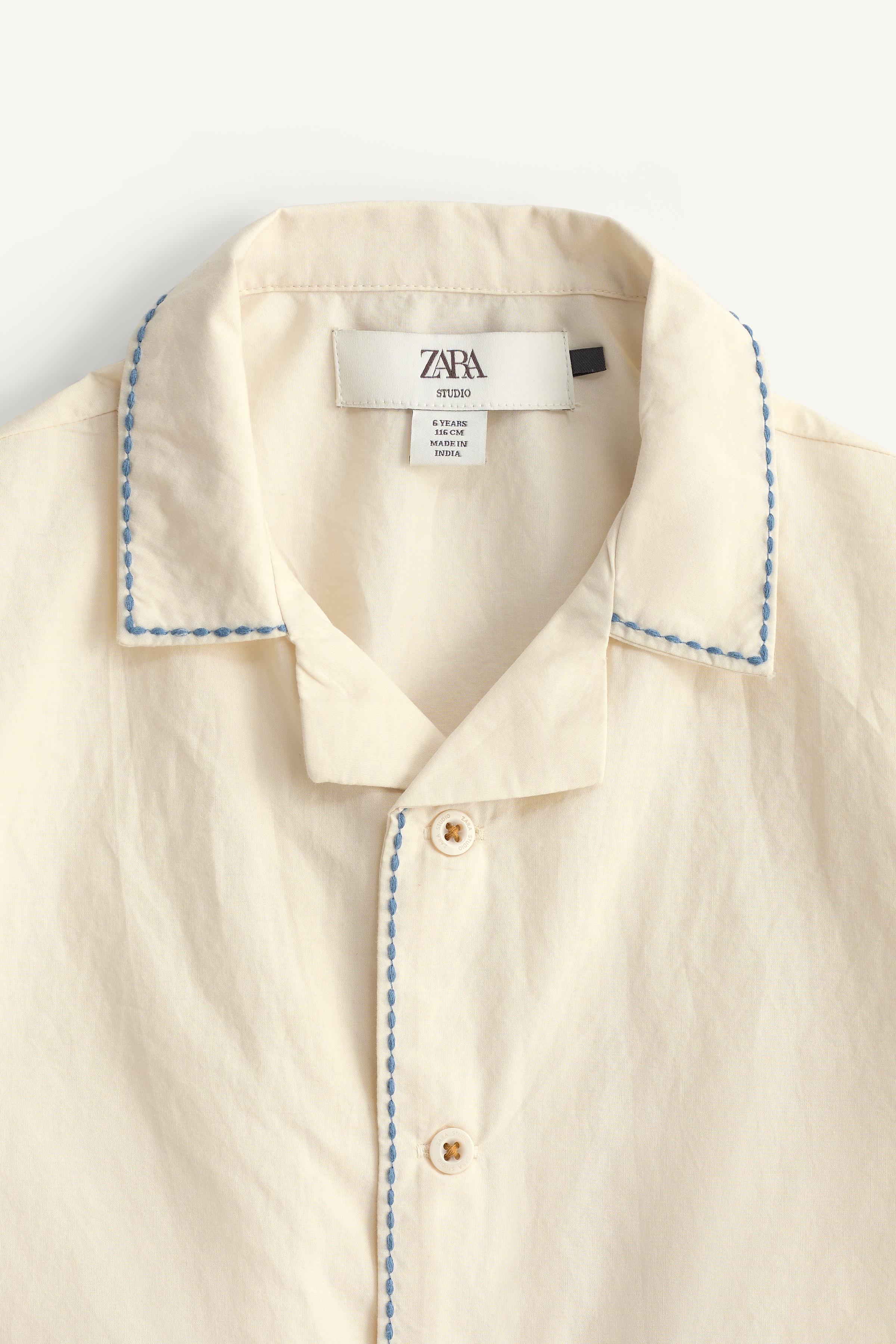 CHEMISE SURPIQÛRES BRODÉES ÉDITION LIMITÉE